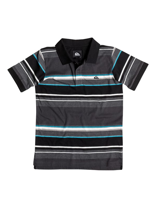 quiksilver, Polo Decay Stripe - Niños 2 -4, Anthracite (kvj0) 0 Polo Decay Stripe - Niños 2 -4 40644006 Quiksilver