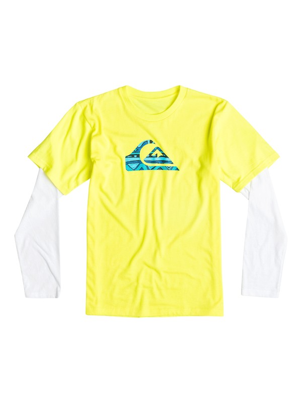quiksilver, Boys 2-4 Flave Long Sleeve T-Shirt, Vibrant Yellow (yhg0) 0 Boys 2-4 Flave Long Sleeve T-Shirt 40644149 Quiksilver