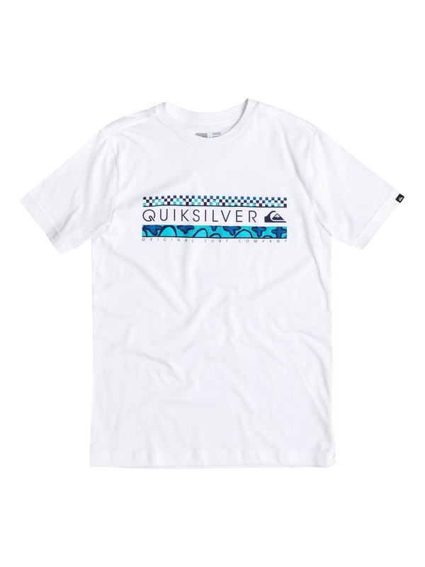 quiksilver, Boys 2-4 Flashpoint T-Shirt, Bright White (wbb0) 0 Boys 2-4 Flashpoint T-Shirt 40644165 Quiksilver