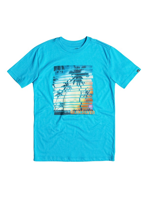 quiksilver, Boys 2-4 Lense Flare T-Shirt, Hawaiian Ocean (bmj0) 0 Boys 2-4 Lense Flare T-Shirt 40644197 Quiksilver
