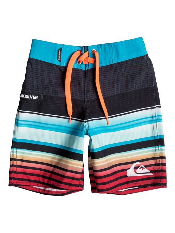 quiksilver, Boys 2-4 Everyday Stripe Boardshorts, Hawaiian Ocean (bmj0) 0 Boys 2-4 Everyday Stripe Boardshorts 40645038 Quiksilver