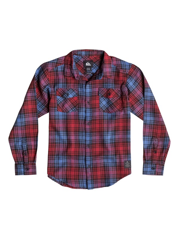 quiksilver, Boys 4-7 Everyday Flannel Long Sleeve Shirt, American Beauty (rpy0) 0 Boys 4-7 Everyday Flannel Long Sleeve Shirt 40654028 Quiksilver