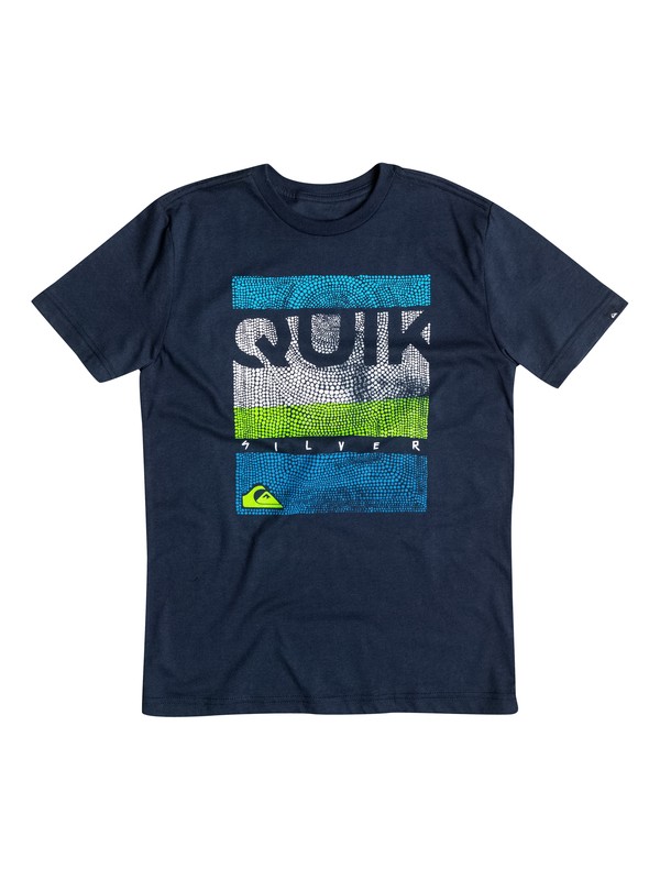 quiksilver, Boys 4-7 Dotty T-Shirt, Navy Blazer - Solid (byj0) 0 Boys 4-7 Dotty T-Shirt 40654167 Quiksilver