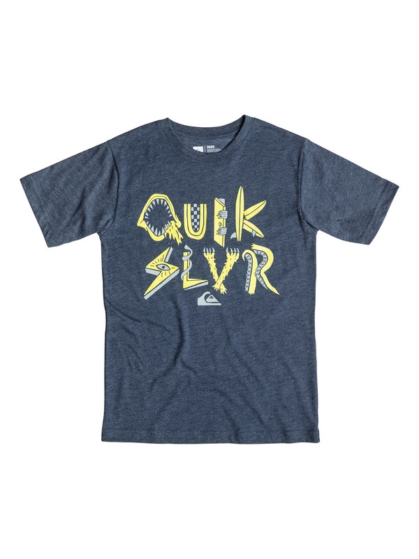 quiksilver, Boys 4-7 Monster Parts T-Shirt, Navy Blazer-h (byjh) 0 Boys 4-7 Monster Parts T-Shirt 40654174 Quiksilver