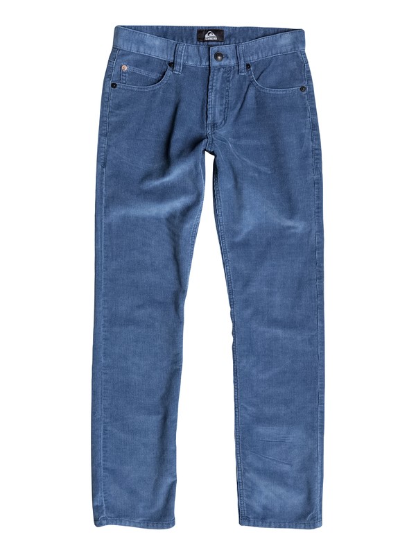 quiksilver, Boys 4-7 Distortion Corduroy Pants, Dark Denim (brq0) 0 Boys 4-7 Distortion Corduroy Pants 40655006 Quiksilver