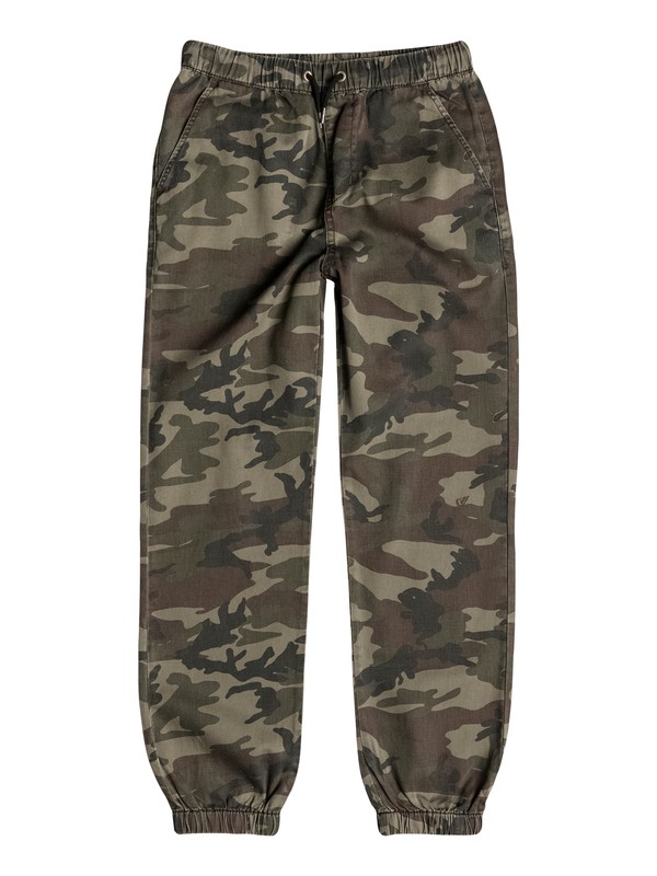 quiksilver, Boys 4-7 Fonz Camo Pants, Bungee Cord (sps0) 0 Boys 4-7 Fonz Camo Pants 40655009 Quiksilver