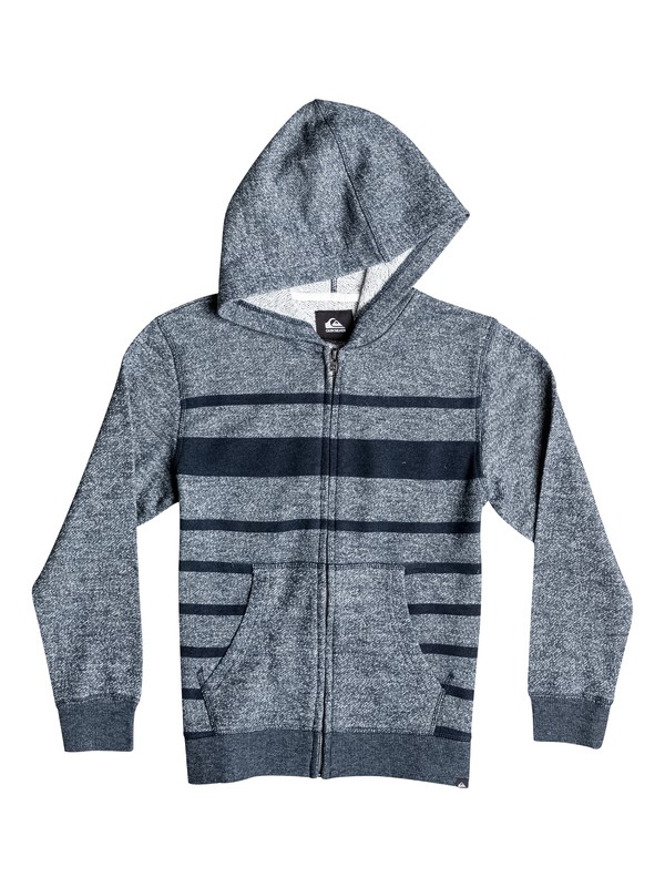 quiksilver, Boys 8-16 Major Stripes Zip Hoodie, Navy Blazer-h (byjh) 0 Boys 8-16 Major Stripes Zip Hoodie 40664042 Quiksilver