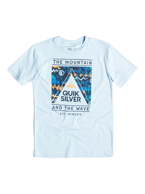 quiksilver, Boys 8-16 Wave Core Tee, Angel Falls (bfg0) 0 Boys 8-16 Wave Core Tee 40664067 Quiksilver