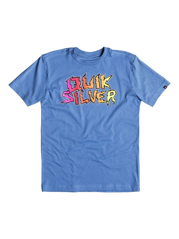 quiksilver, Boys 8-16 Ghetto Living Tee, Federal Blue (bnc0) 0 Boys 8-16 Ghetto Living Tee 40664071 Quiksilver