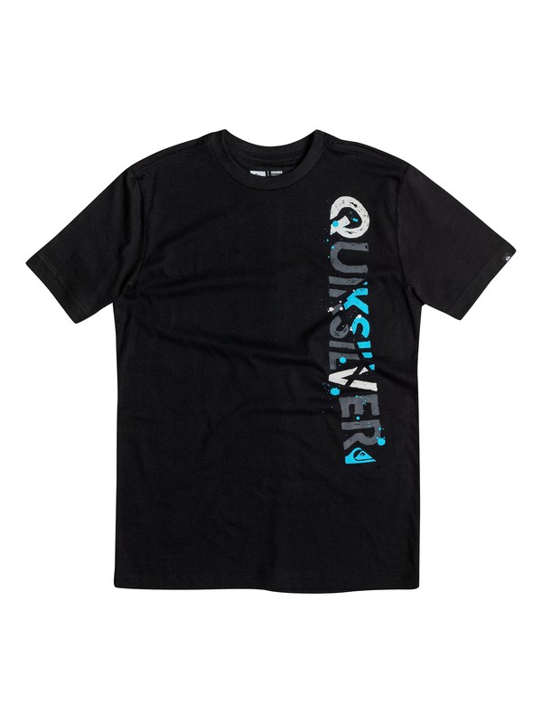 quiksilver, Boys 8-16 Crackle T-Shirt, Anthracite (kvj0) 0 Boys 8-16 Crackle T-Shirt 40664166 Quiksilver
