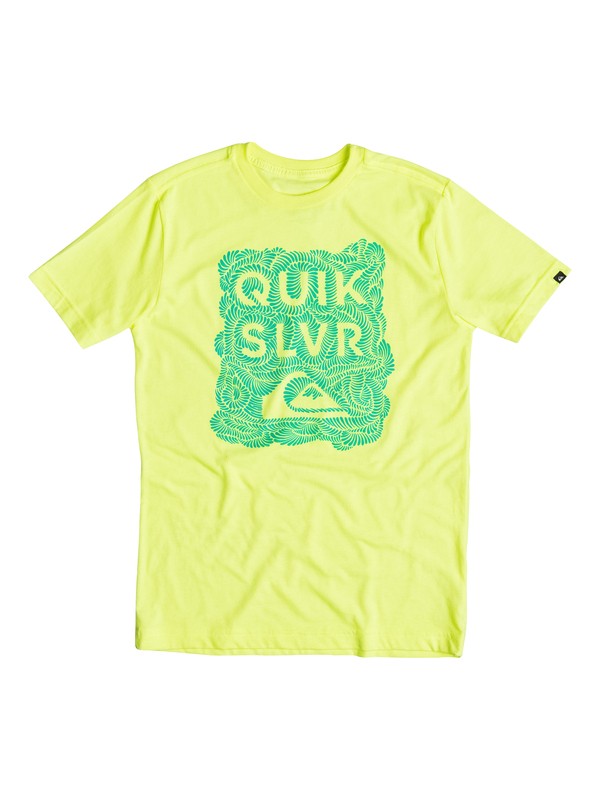 quiksilver, Boys 8-16 Wormy T-Shirt, Vibrant Yellow (yhg0) 0 Boys 8-16 Wormy T-Shirt 40664178 Quiksilver