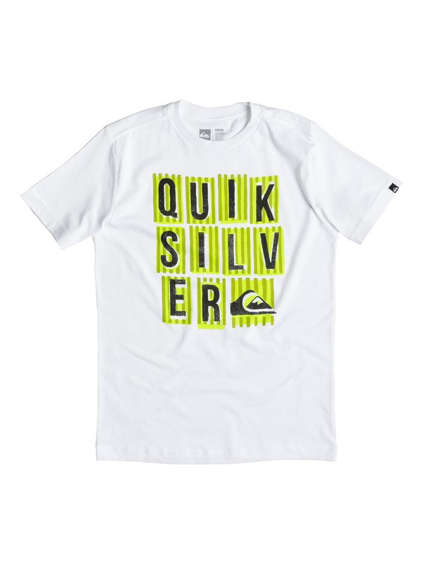 quiksilver, Baby Zune Tee, Bright White (wbb0) 0 Baby Zune Tee 40674070 Quiksilver