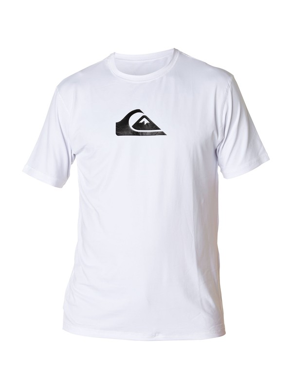 quiksilver, SOLID STREAK SS, WHITE (wht) 0 SOLID STREAK SS 801391S Quiksilver