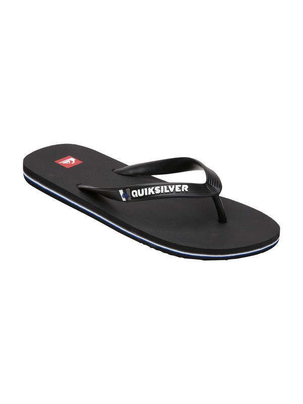 quiksilver, Molokai Sandals, BLACK/GREY (bgy) 0 Molokai Sandals 857383 Quiksilver