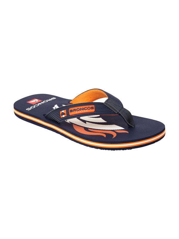 quiksilver, Denver Broncos NFL Sandals, NAVY/WHITE (nwh) 0 Denver Broncos NFL Sandals 857431 Quiksilver