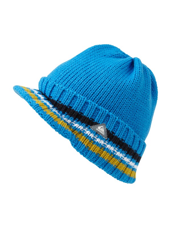 quiksilver, CANYONS YOUTH BEANIE, BRILLIANT BLUE (bnl0) 0 CANYONS YOUTH BEANIE AQBHA00009 Quiksilver