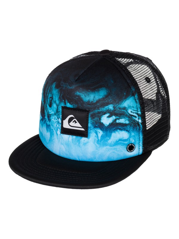 quiksilver, Boys 8-16 Boardies Hat, HAWAIIAN OCEAN (bmj0) 0 Boys 8-16 Boardies Hat AQBHA03052 Quiksilver