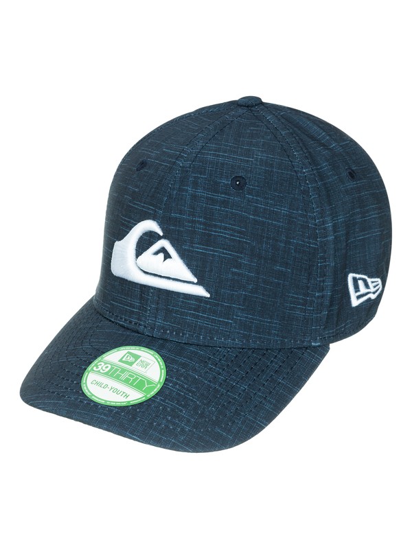 quiksilver, Boys 8-16 Amphibian Texture Hat, DARK DENIM (brq0) 0 Boys 8-16 Amphibian Texture Hat AQBHA03061 Quiksilver