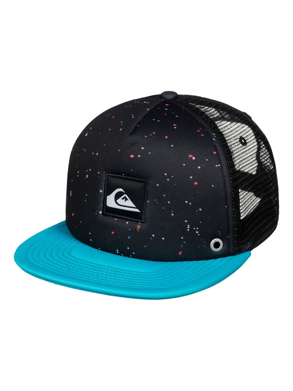 quiksilver, Boardies - Cappellino Trucker, REMIX HAWAIIAN OCEAN (bmj6) 0 Boardies - Cappellino Trucker AQBHA03135 Quiksilver