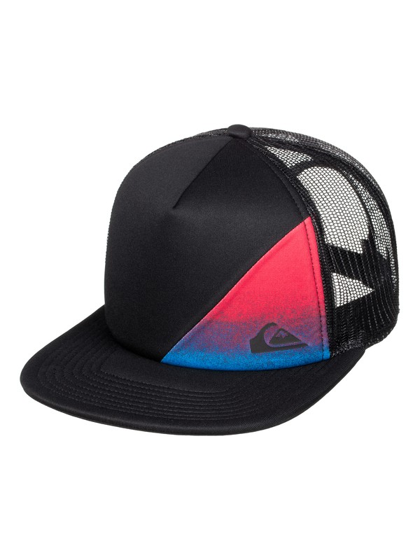 quiksilver, AG47 New Wave - Trucker Cap, BLACK (kvj0) 0 AG47 New Wave - Trucker Cap AQBHA03151 Quiksilver