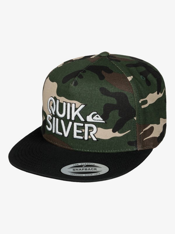 quiksilver, Overhead - Cap, CAMO (gra0) 0 Overhead - Cap AQBHA03204 Quiksilver