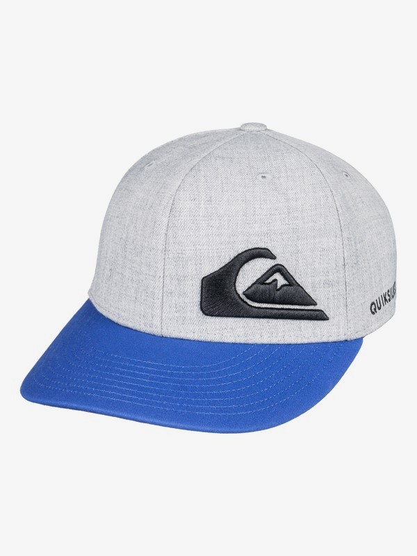 quiksilver, Boy's 8-16 Final Flexfit Hat, LIGHT GREY HEATHER (sjsh) 0 Boy's 8-16 Final Flexfit Hat Grey AQBHA03280 Quiksilver