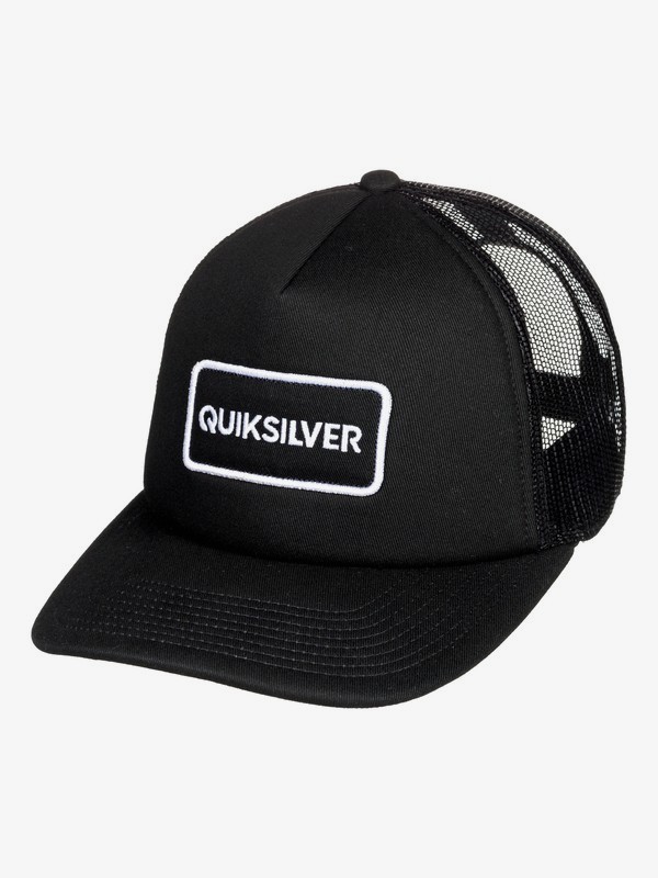quiksilver, Boy's 8-16 Startles Trucker Hat, BLACK (kvj0) 0 Boy's 8-16 Startles Trucker Hat Black AQBHA03325 Quiksilver