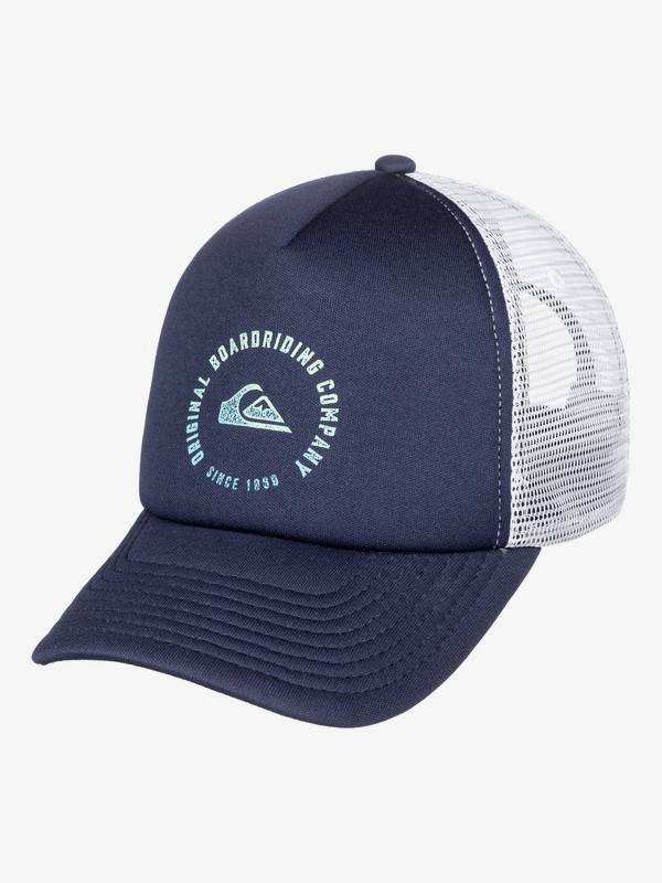 quiksilver, Boy's 8-16 Beast Model Trucker Hat, NAVY BLAZER (byj0) 0 Boy's 8-16 Beast Model Trucker Hat Blue AQBHA03337 Quiksilver