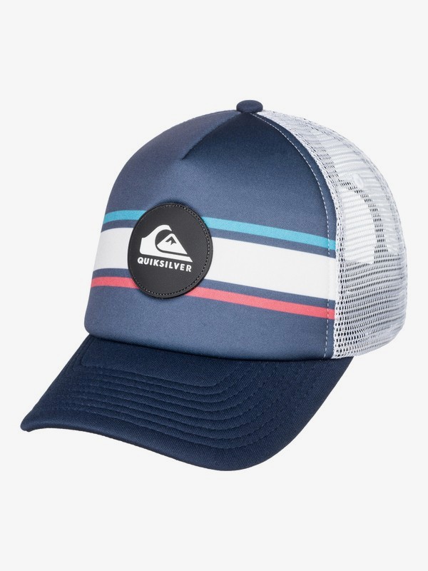 quiksilver, Boy's 8-16 Seasons Debate Trucker Hat, NAVY BLAZER (byj0) 0 Boy's 8-16 Seasons Debate Trucker Hat Blue AQBHA03350 Quiksilver