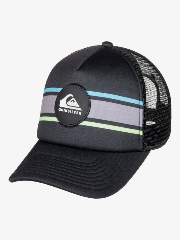 quiksilver, Boy's 8-16 Seasons Debate Trucker Hat, BLACK (kvj0) 0 Boy's 8-16 Seasons Debate Trucker Hat Black AQBHA03350 Quiksilver