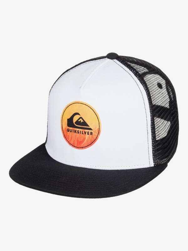 quiksilver, Boy's 8-16 Bombastic Trucker Hat, WHITE (wbb0) 0 Boy's 8-16 Bombastic Trucker Hat White AQBHA03354 Quiksilver