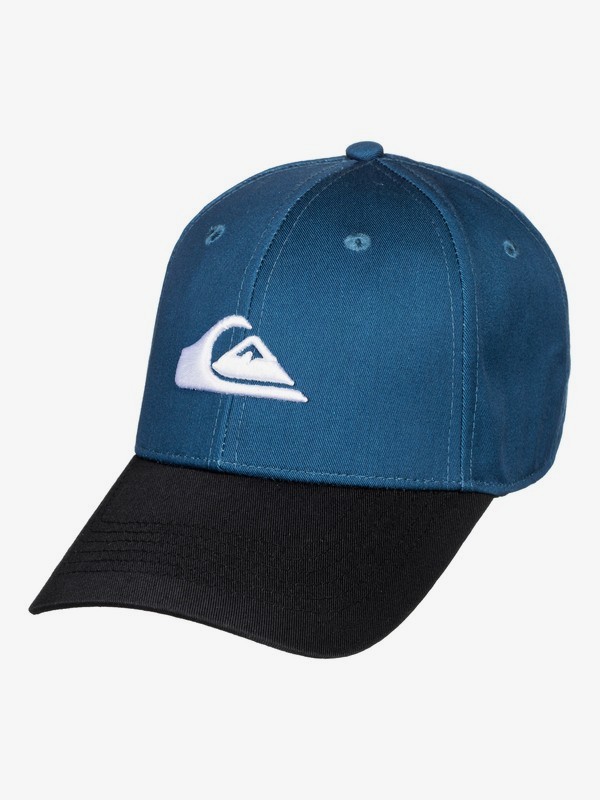 quiksilver, Decades - Snapback Cap, CRYSTAL TEAL (brn0) 0 Decades - Snapback Cap Blue AQBHA03356 Quiksilver
