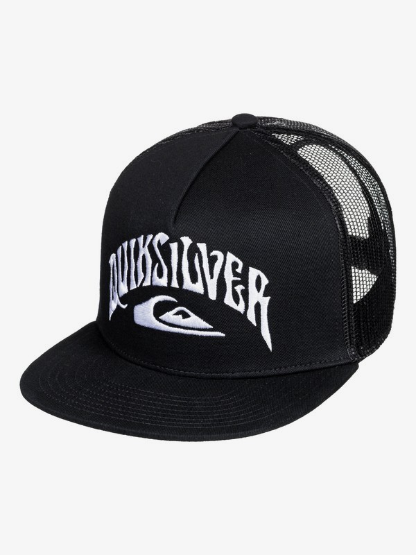 quiksilver, Playdumb Trucker Cap, BLACK (kvj0) 0 Playdumb Trucker Cap Black AQBHA03364 Quiksilver
