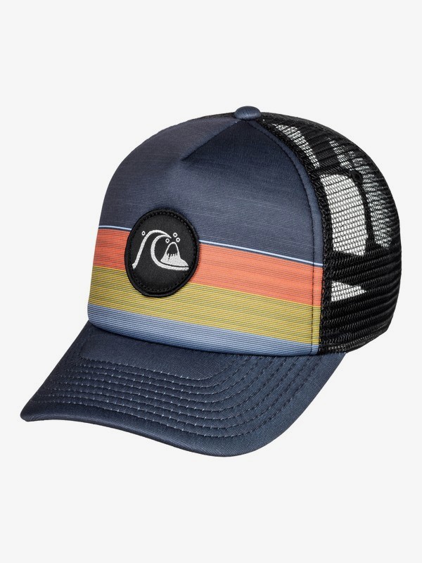 quiksilver, Seasonal Ripe Trucker Cap, EBONY (ksd0) 0 Seasonal Ripe Trucker Cap Black AQBHA03367 Quiksilver