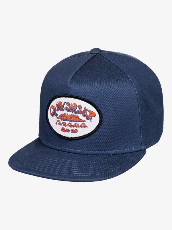 quiksilver, Wave Rocker - Snapback Cap, NAVY BLAZER (byj0) 0 Wave Rocker - Snapback Cap Blue AQBHA03381 Quiksilver