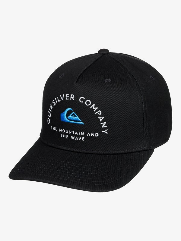 quiksilver, Boy's 8-16 Gainers Snapback Hat, BLACK (kvj0) 0 Boy's 8-16 Gainers Snapback Hat Black AQBHA03387 Quiksilver