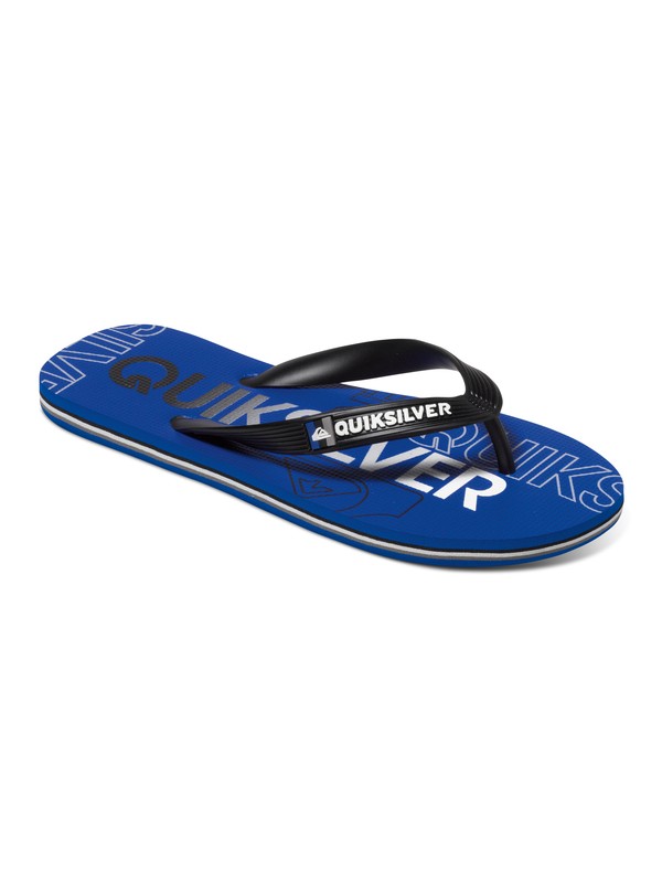 quiksilver, Molokai Nitro - Chanclas, BLACK/BLUE/BLUE (xkbb) 0 Molokai Nitro - Chanclas Negro AQBL100015 Quiksilver