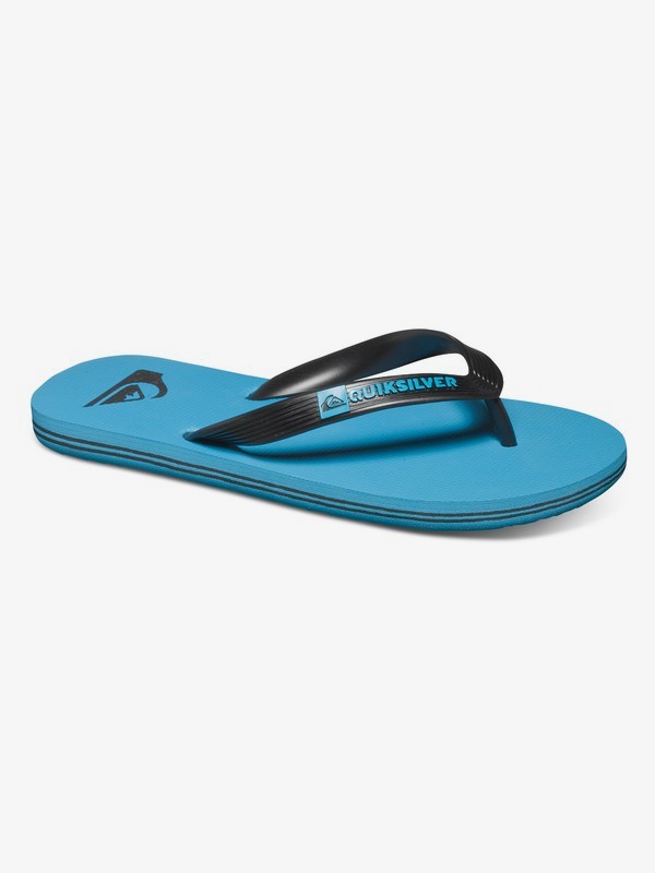 quiksilver, Molokai - Tongs, BLACK/BLUE/BLUE (xkbb) 0 Molokai - Tongs AQBL100017 Quiksilver