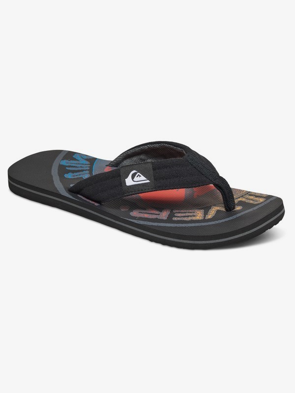 quiksilver, Molokai Layback - Chanclas, BLACK/BLACK/RED (xkkr) 0 Molokai Layback - Chanclas AQBL100182 Quiksilver