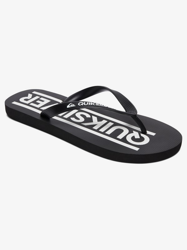 quiksilver, Детские сланцы Java Wordmark, BLACK/BLACK/WHITE (xkkw) 0 Детские сланцы Java Wordmark Черный AQBL100260 Quiksilver