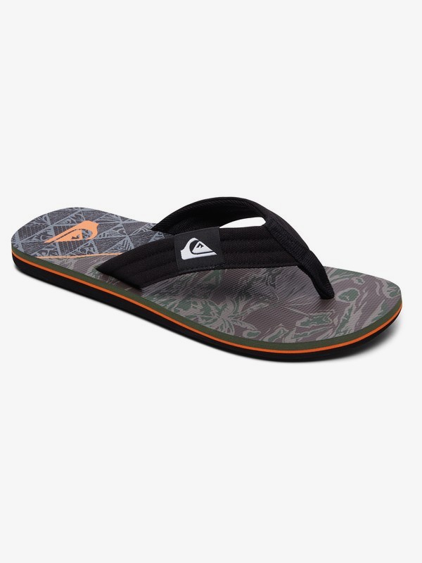 quiksilver, Sandalias Molokai Layback, BLACK/BLACK/GREY (xkks) 0 Sandalias Molokai Layback Negro AQBL100261 Quiksilver