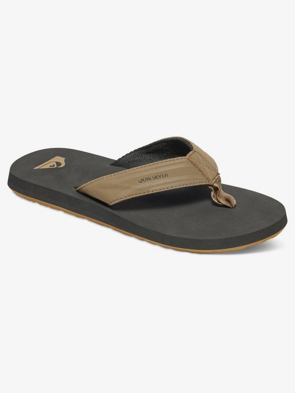 quiksilver, Monkey Wrench Sandals, TAN - SOLID (tkd0) 0 Monkey Wrench Sandals Beige AQBL100276 Quiksilver