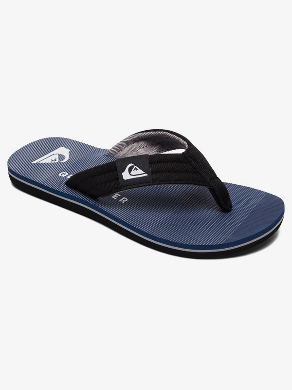 quiksilver, Molokai Layback - Sandals for Boys, BLACK/GREY/GREY (xkss) 0 Molokai Layback - Sandals for Boys Black AQBL100359 Quiksilver