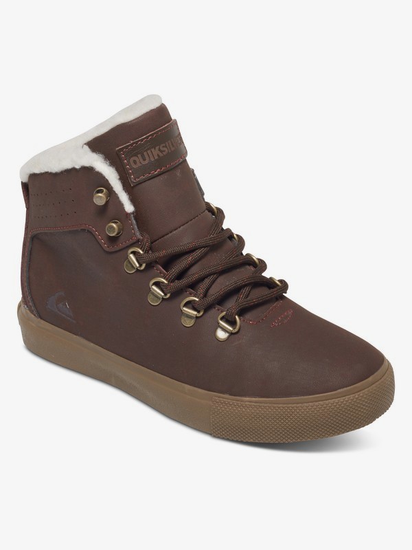 quiksilver, Jax Deluxe - Chaussures mi-Hautes, BROWN/BROWN/BROWN (xccc) 0 Jax Deluxe - Chaussures mi-Hautes AQBS100004 Quiksilver