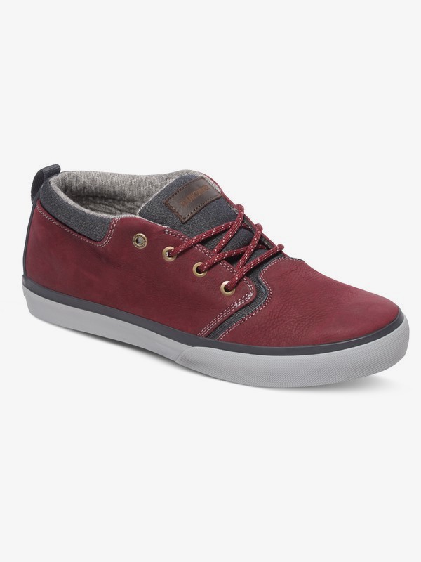 quiksilver, Griffin - Chaussures mi-Hautes, RED/GREY/GREY (xrss) 0 Griffin - Chaussures mi-Hautes AQBS100007 Quiksilver
