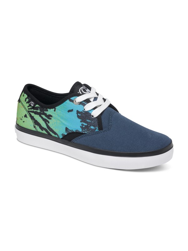 quiksilver, Shorebreak Deluxe - Low Top Schuhe, BLUE/GREEN/WHITE (xbgw) 0 Shorebreak Deluxe - Low Top Schuhe AQBS300020 Quiksilver