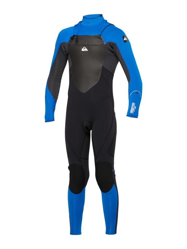 quiksilver, BOYS 43MM SYNCRO CHEST ZIP FU, BLACK / GRAPHITE / DEEP CYANIN (xksp) 0 BOYS 43MM SYNCRO CHEST ZIP FU AQBW100008 Quiksilver