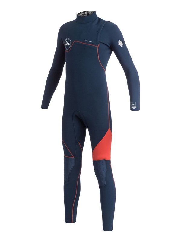 quiksilver, AG47 Zipperless 3/2mm - Combinaison, INK BLUE/ ORANGE (xkkn) 0 AG47 Zipperless 3/2mm - Combinaison AQBW103013 Quiksilver