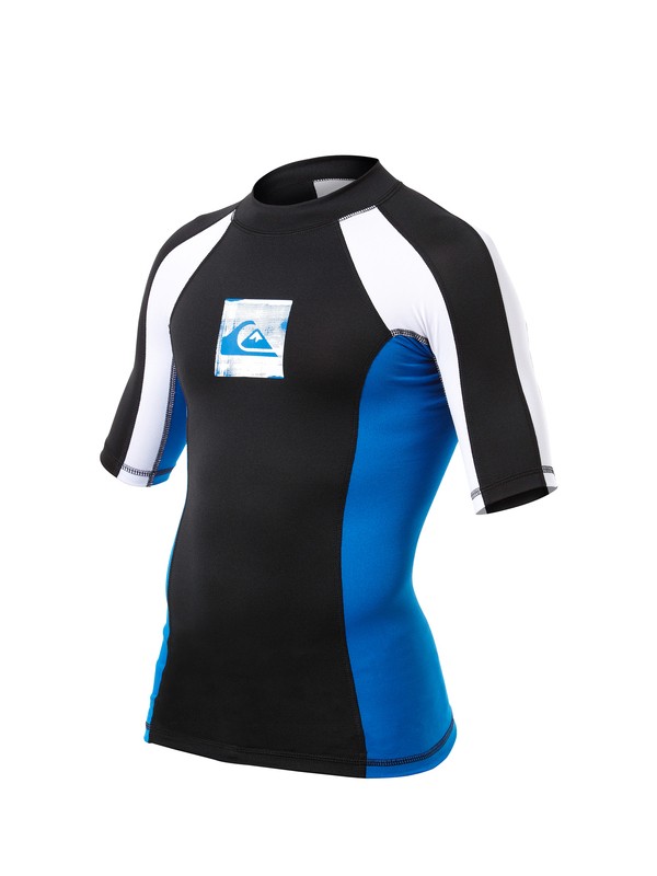 quiksilver, WALK ABOUT SS BOYS, BLACK BLUE (bbl) 0 WALK ABOUT SS BOYS AQBWR00008 Quiksilver