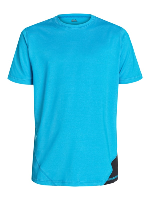 quiksilver, New Sound - Surf tee en lycra, HAWAIIAN OCEAN/BLACK (xbbk) 0 New Sound - Surf tee en lycra AQBWR03011 Quiksilver